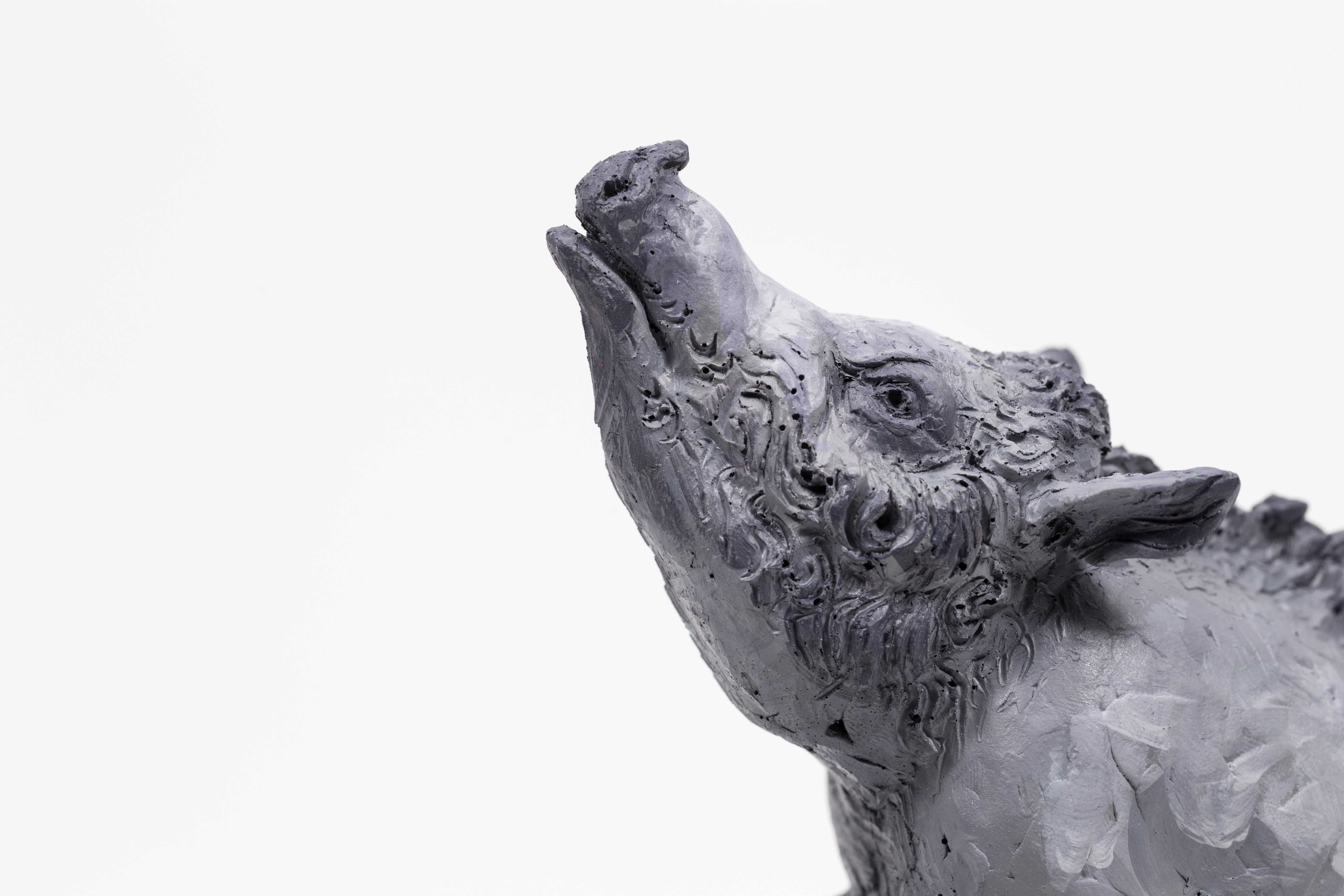 Boar - Contemporary Sculpture by Nicholas Crombach