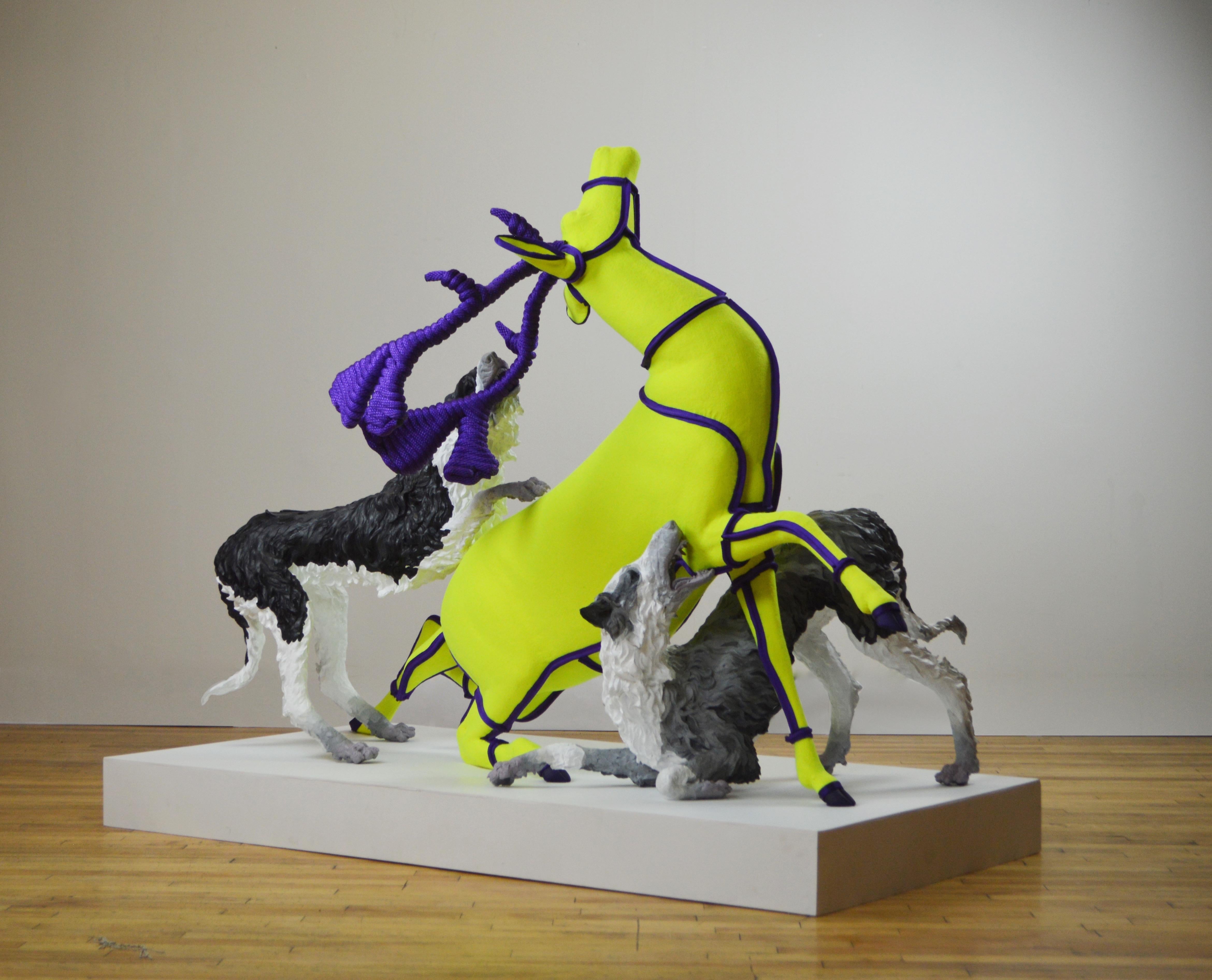 Nicholas Crombach Figurative Sculpture - Fetch