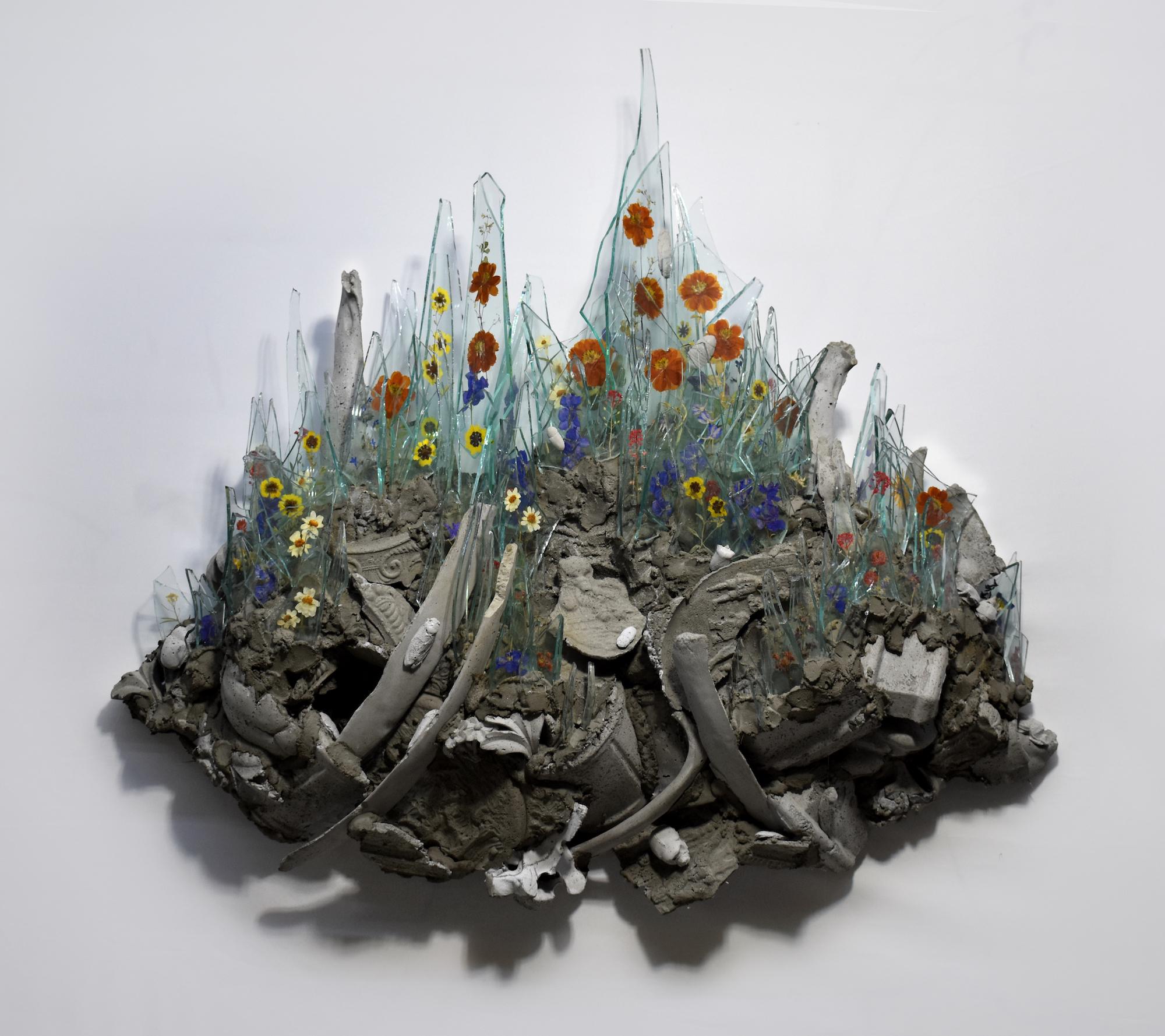 Nicholas Crombach Abstract Sculpture - Fleuron I