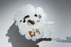 Xenolith VI Mixed Media Sculpture, Contemporary, Unframed, 24x21\"