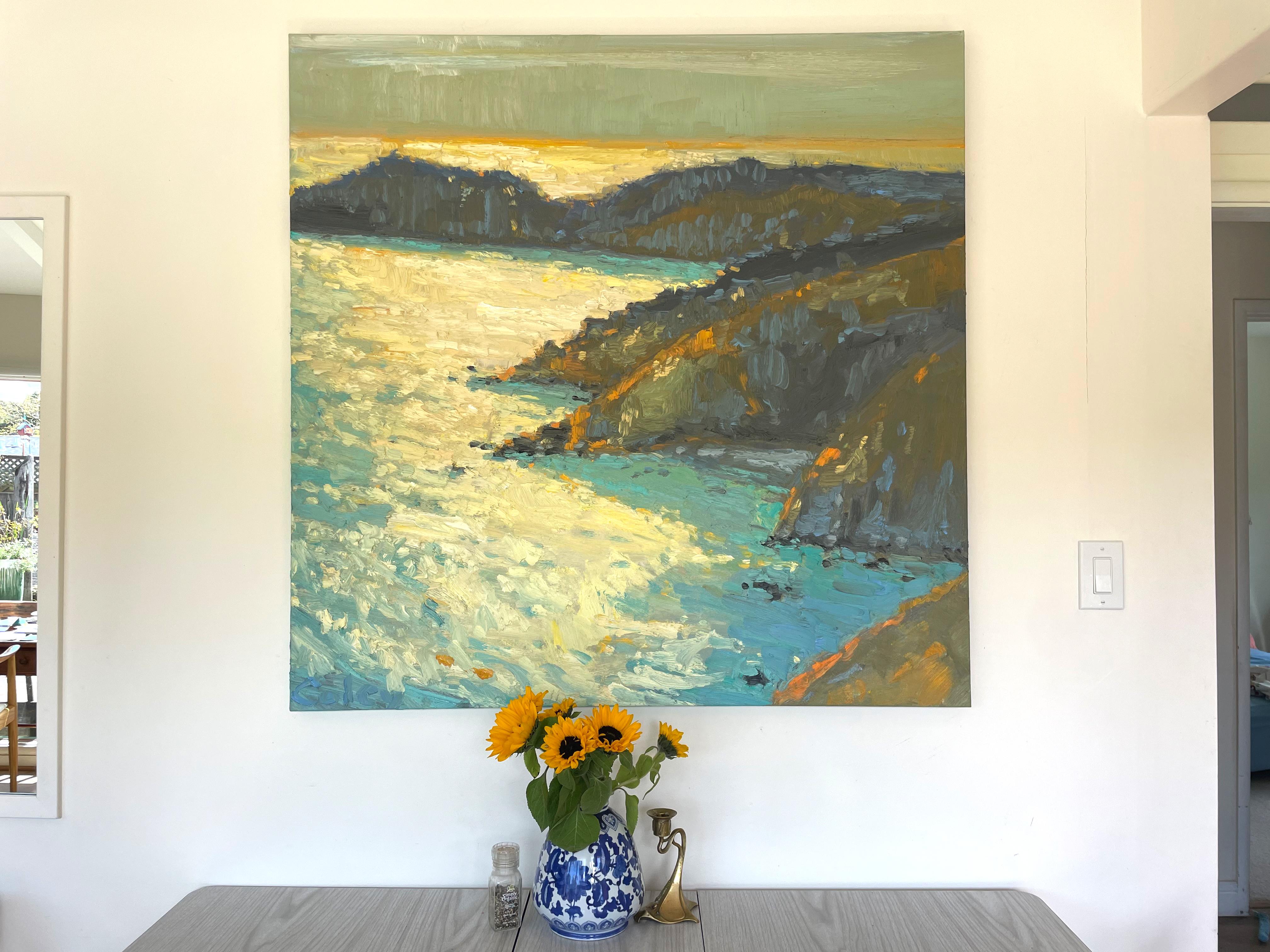 Point Bonita by Nicholas Coley Impressionist Landscape Painting 1
