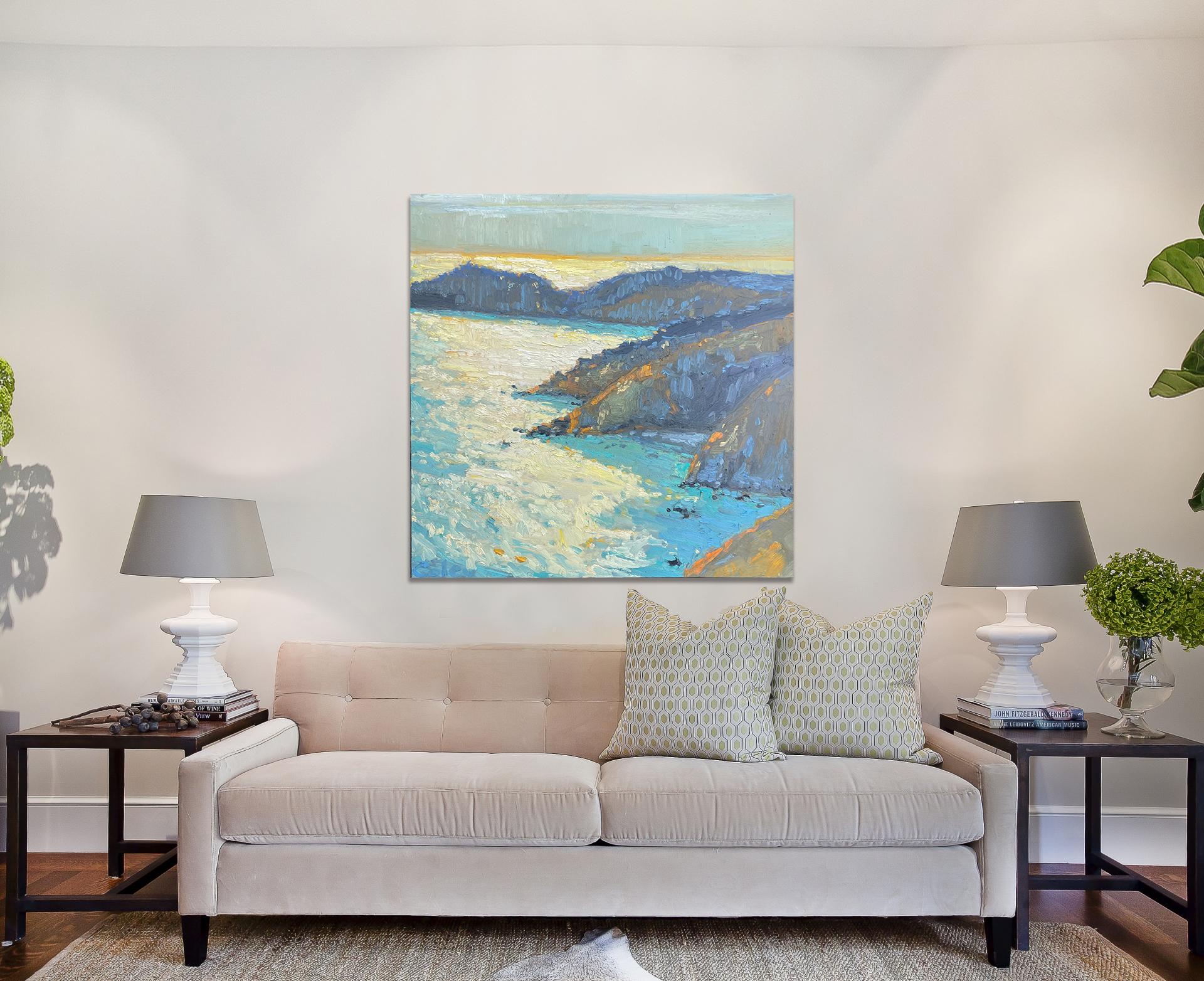 Point Bonita by Nicholas Coley Impressionist Landscape Painting 2