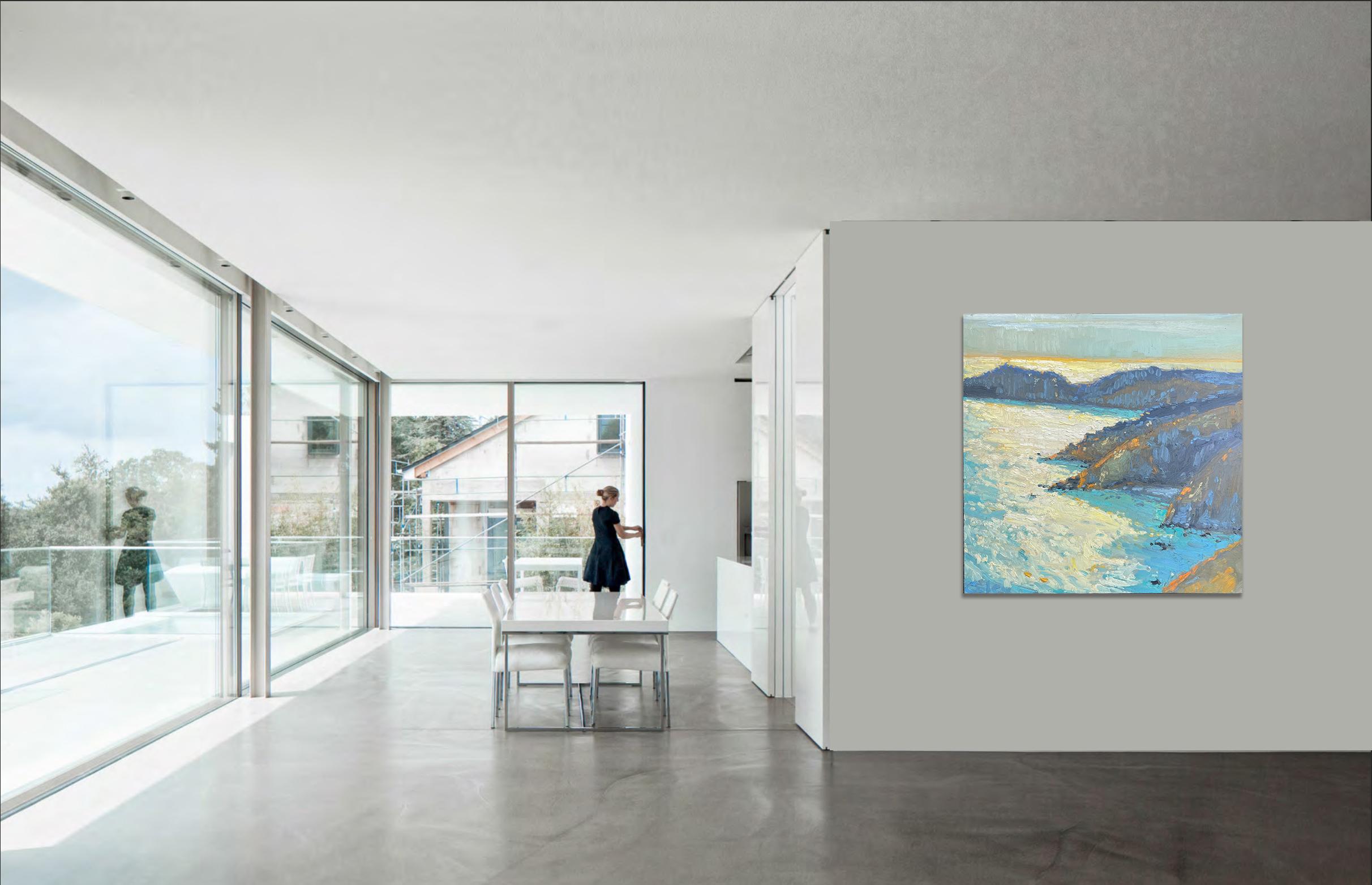 Point Bonita by Nicholas Coley Impressionist Landscape Painting 4