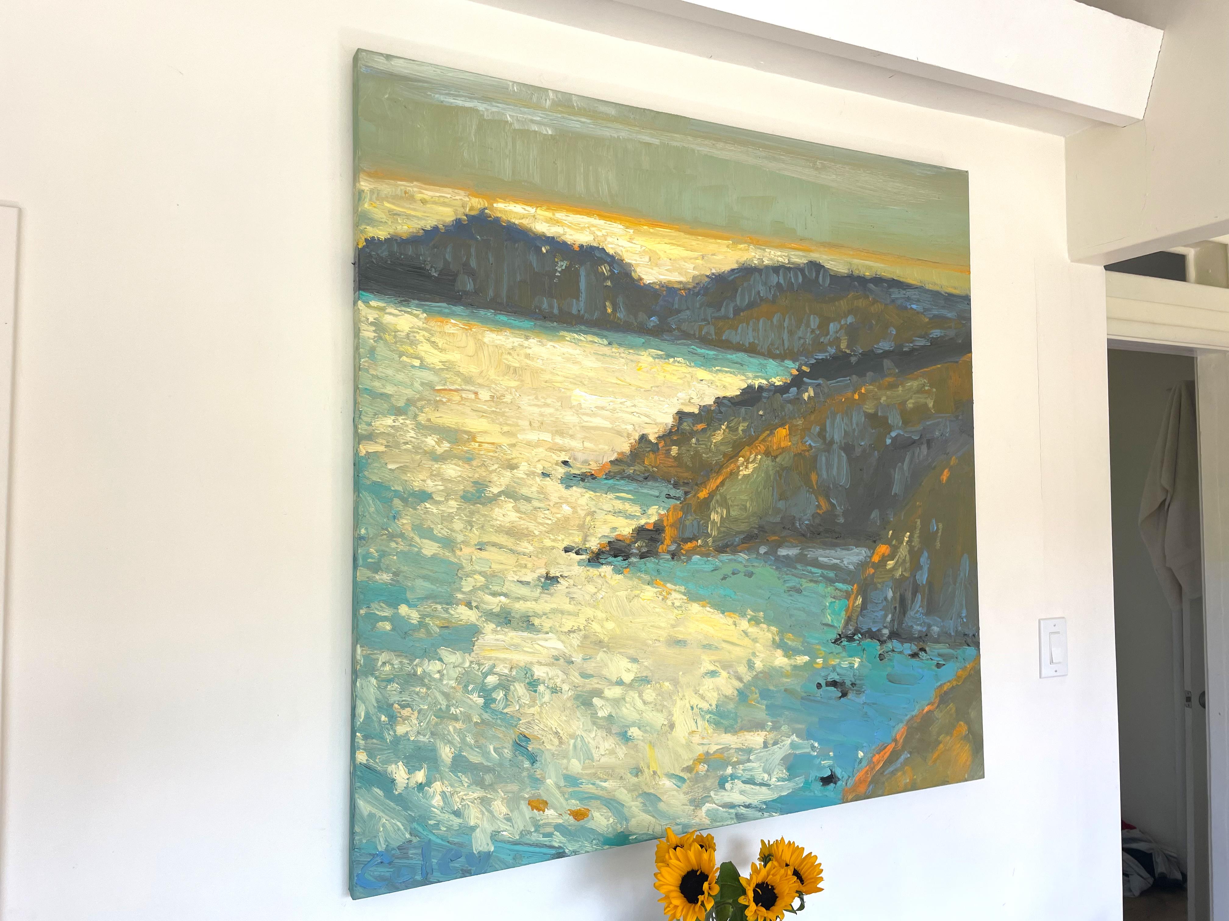 Point Bonita by Nicholas Coley Impressionist Landscape Painting 5