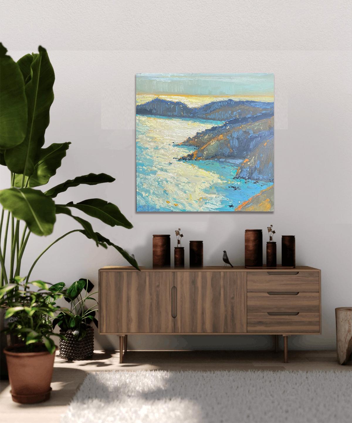 Point Bonita by Nicholas Coley Impressionist Landscape Painting 6