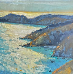 Impressionistisches Landschaftsgemälde Point Bonita von Nicholas Coley