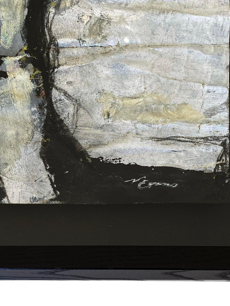 Nicholas Evans "Hatching XVI" (Abstract, Bold, Graphic, Black and