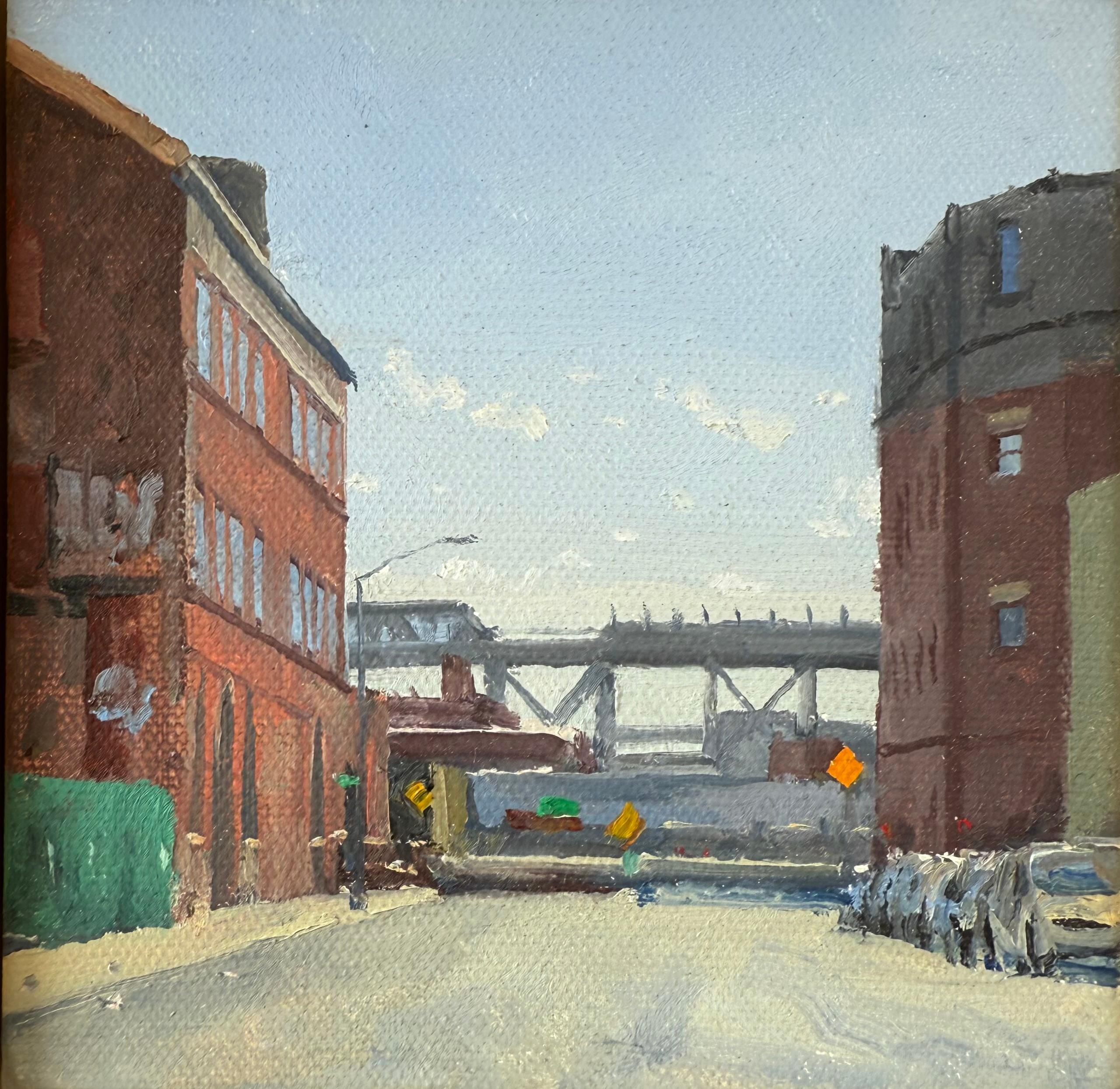 Anleihe – Painting von Nicholas Evans-Cato