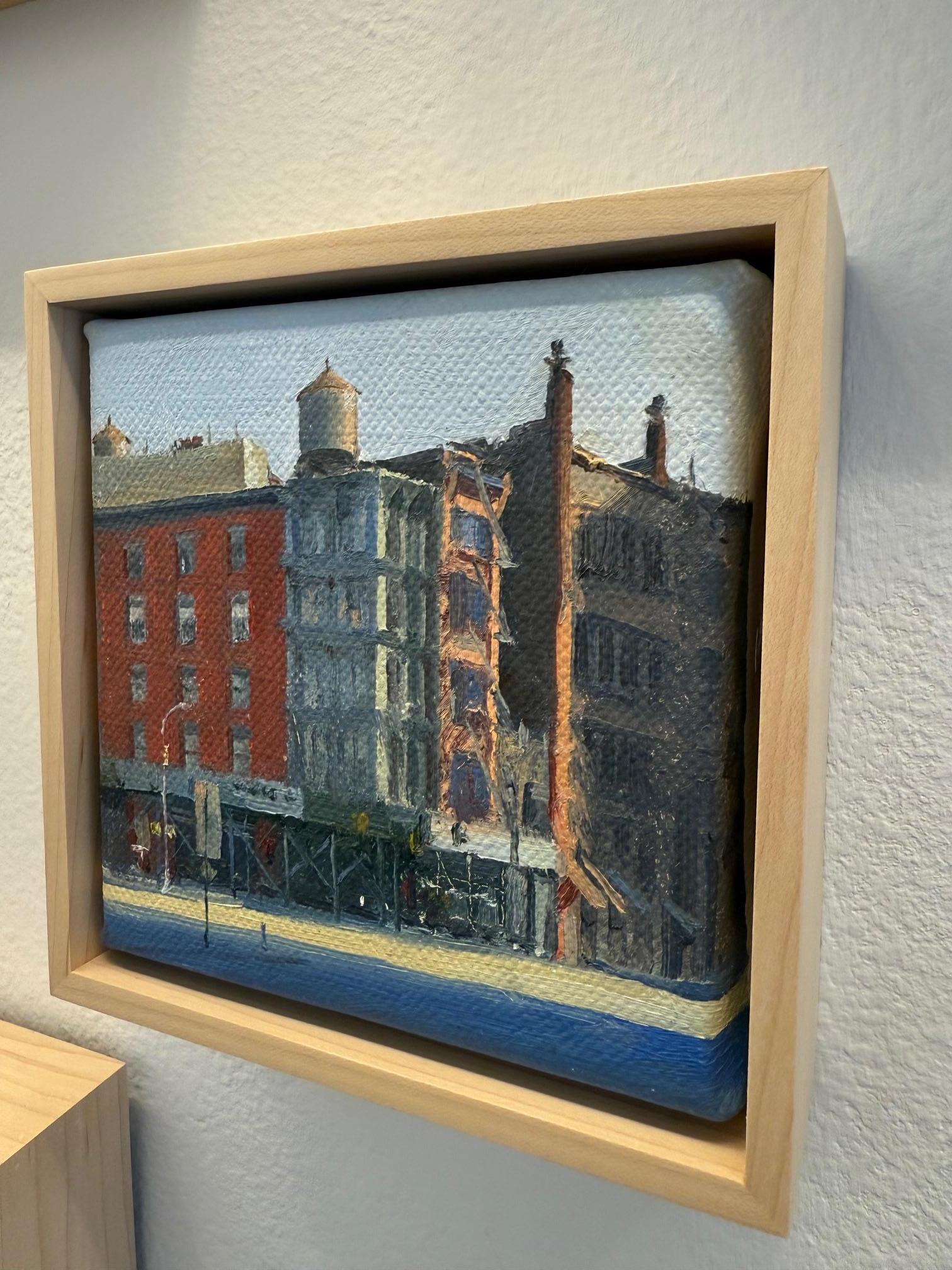 Der in Brooklyn lebende Künstler Nicholas Evans-Cato lässt sich von der sich ständig verändernden Landschaft von New York City inspirieren. Er hat erklärt: 