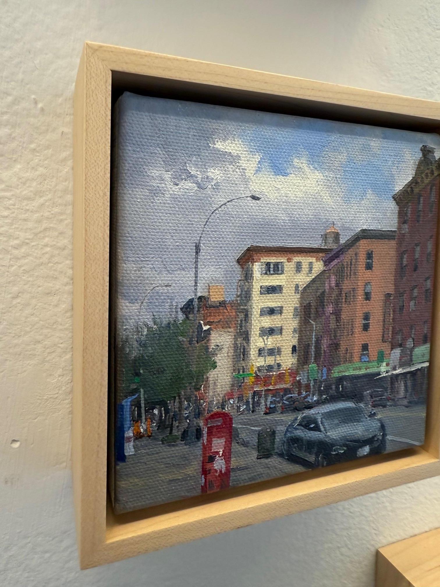 Der in Brooklyn lebende Künstler Nicholas Evans-Cato lässt sich von der sich ständig verändernden Landschaft von New York City inspirieren. Er hat erklärt: 