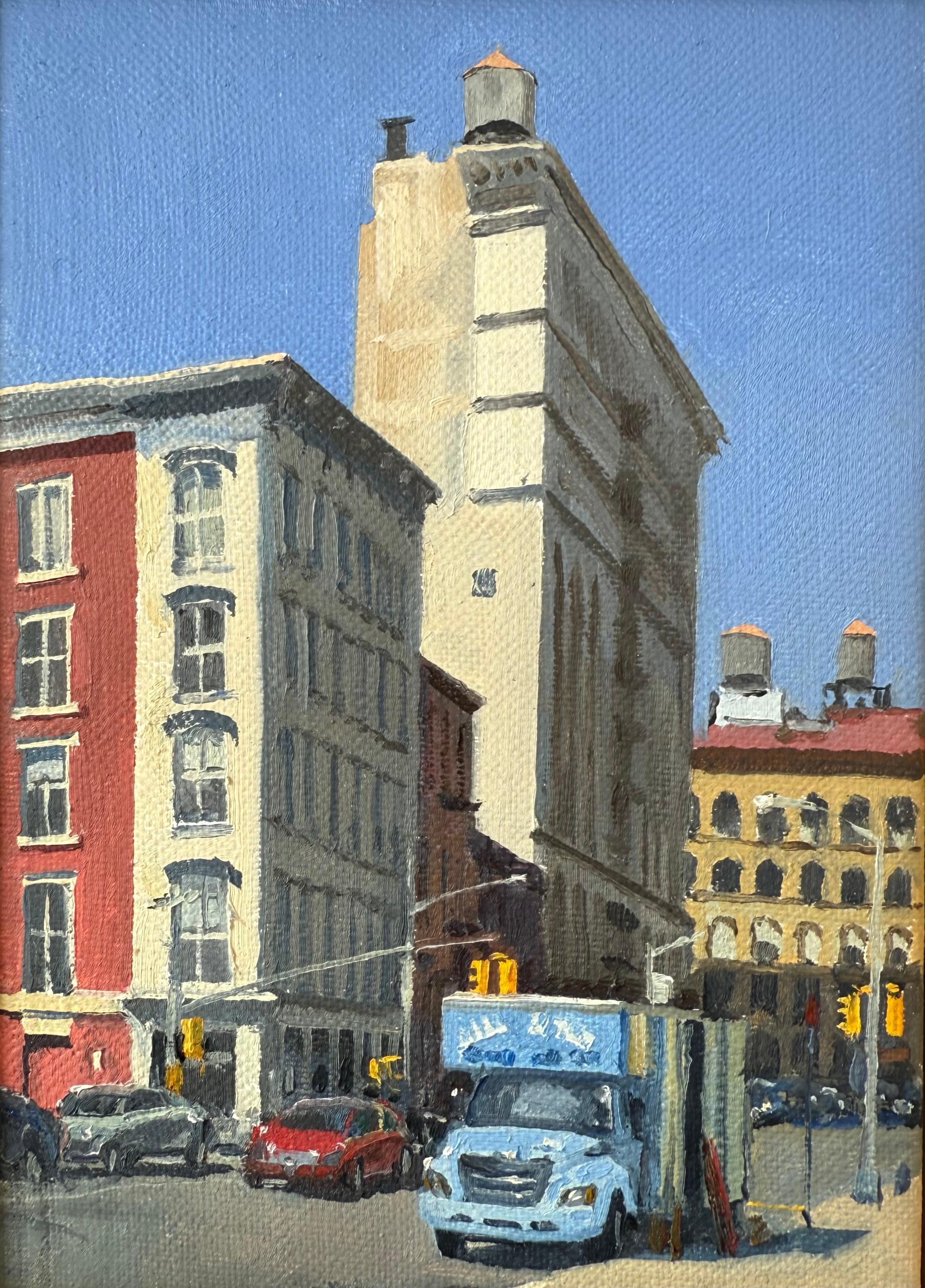 Van - Painting by Nicholas Evans-Cato