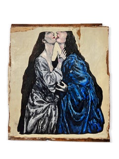 "Mi identifico come te" (Sensuale, Femminile, Romantico, LGBTQ, Figura, Wood)