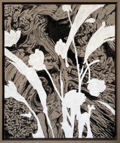 So Plant, So Animal III (Noir et blanc, graphique, audacieux, abstrait, neutre)