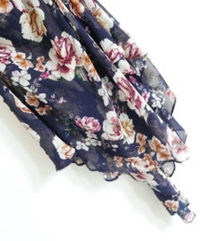 Nicholas floral  ruched dress