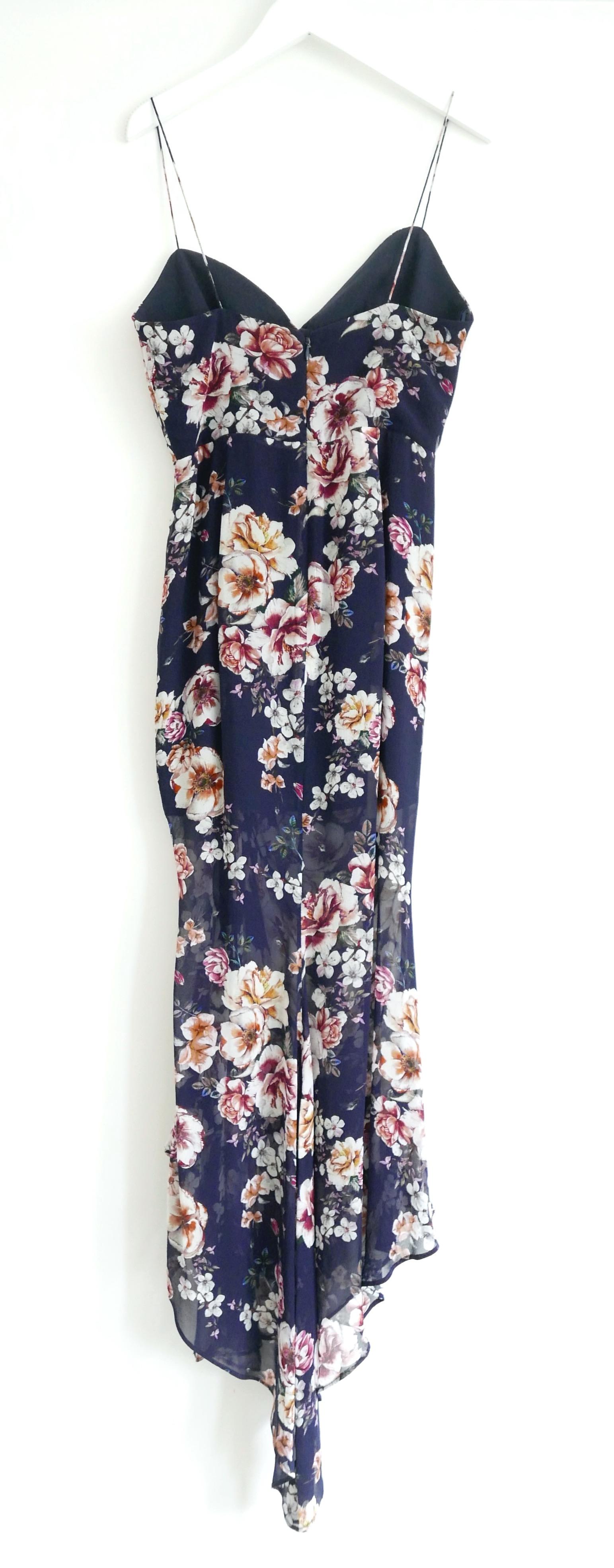 Nicholas floral  ruched dress In New Condition For Sale In London, GB