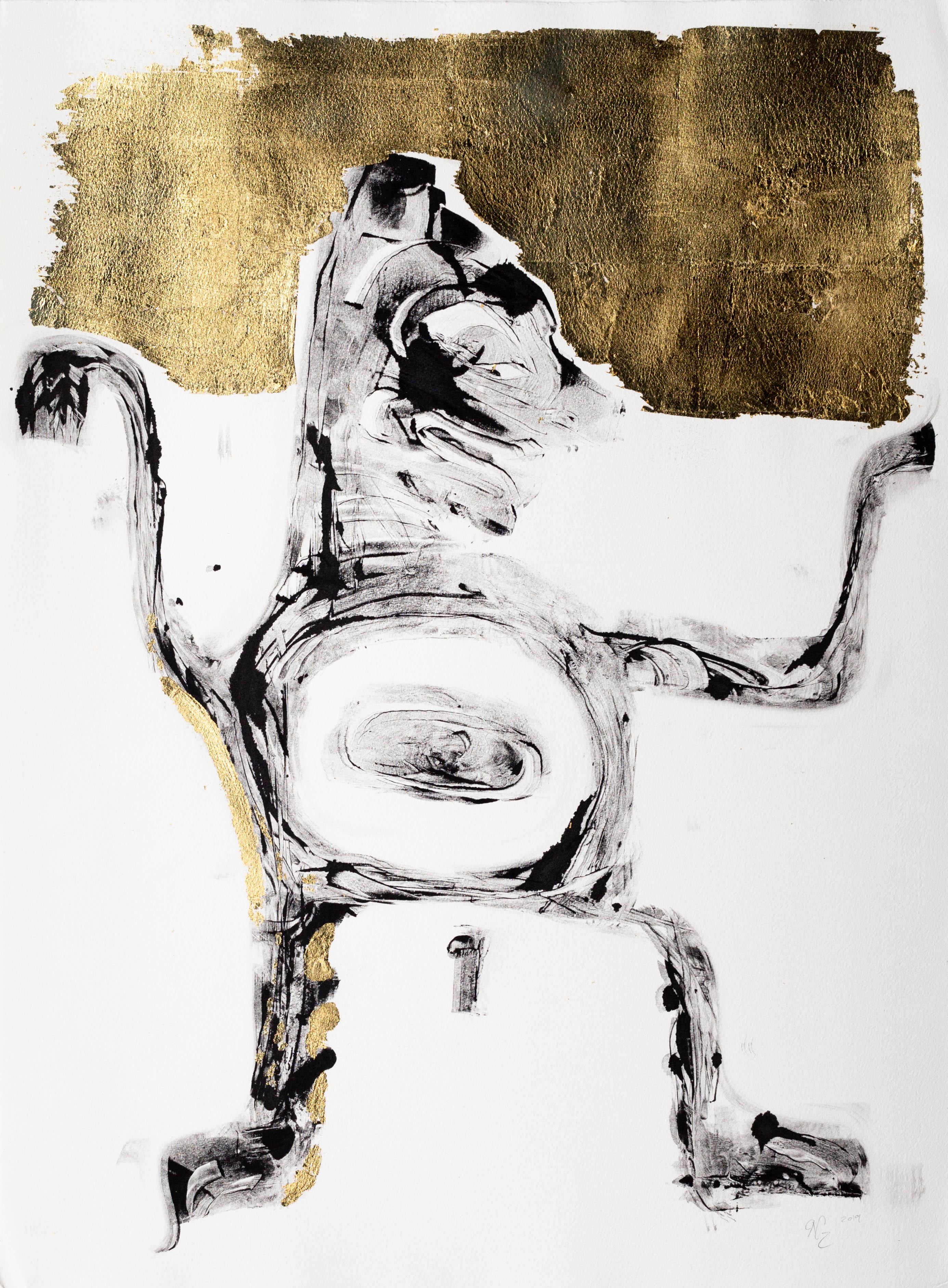 Nicholas Galanin Figurative Print - Ancestral Acumen