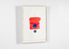 Nicholas Howey, Pittura astratta, Acquerello su carta, Stati Uniti, 2020