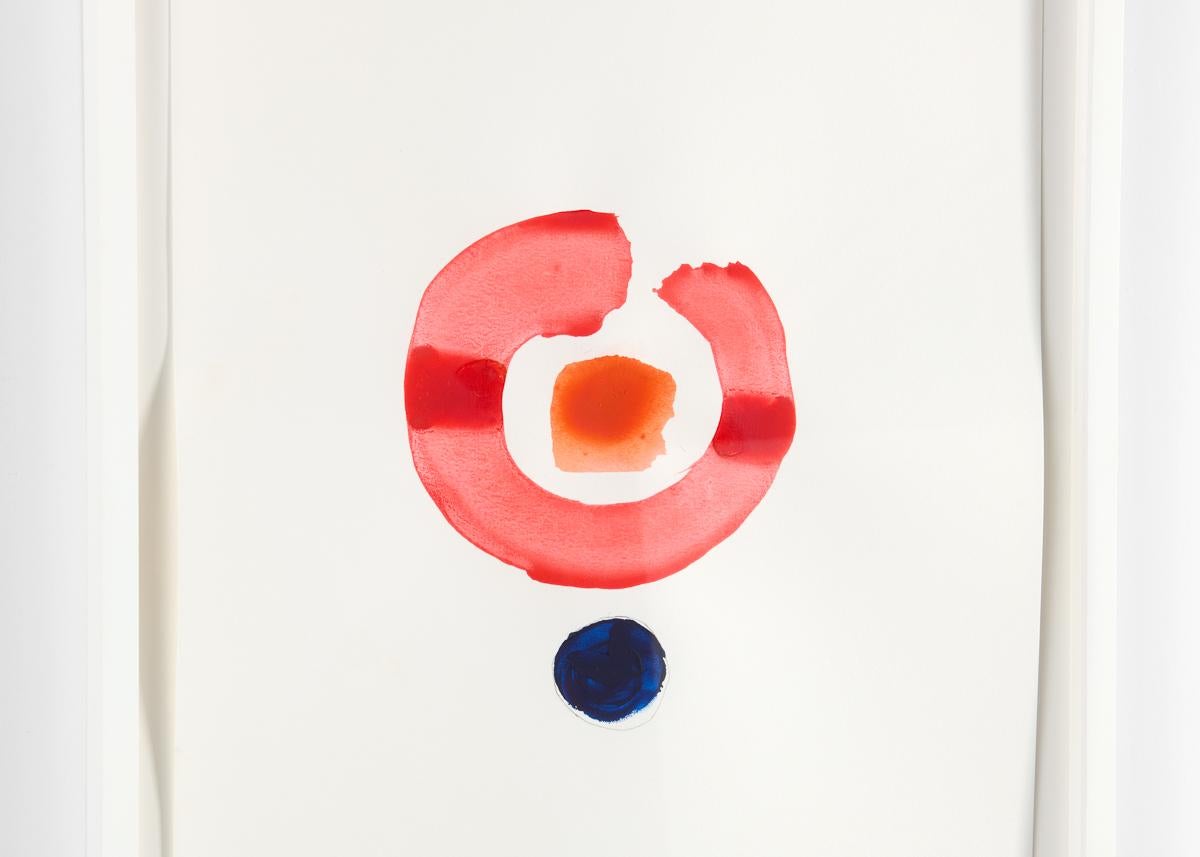 Nicholas Howey, Abstraktes Gemälde, Aquarell auf Papier, USA, 2020 im Zustand „Gut“ im Angebot in New York, NY