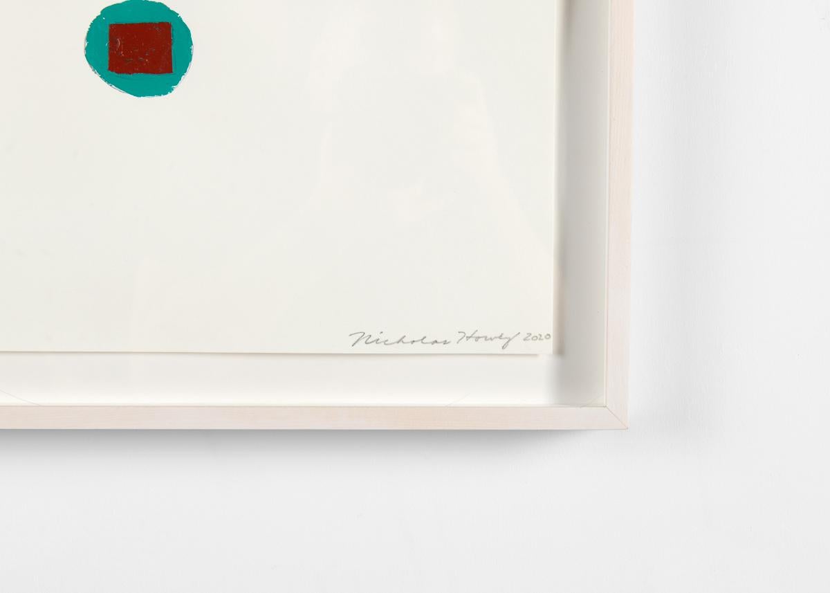 Nicholas Howey, Pintura abstracta, Acuarela sobre papel, EE.UU., 2020 en Bueno estado para la venta en New York, NY