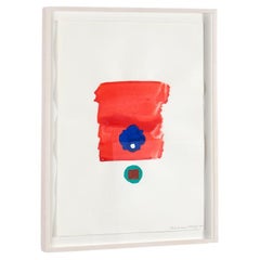 Nicholas Howey, Pittura astratta, Acquerello su carta, Stati Uniti, 2020