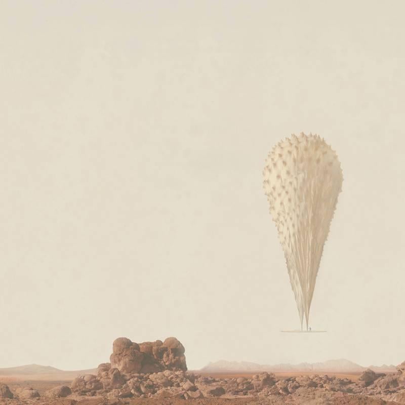 Nicholas Kahn & Richard Selesnick Color Photograph - Distant Balloon