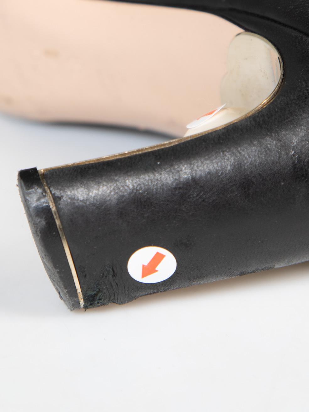 Nicholas Kirkwood bottes noires en cuir et fausses perles taille IT 38 en vente 1