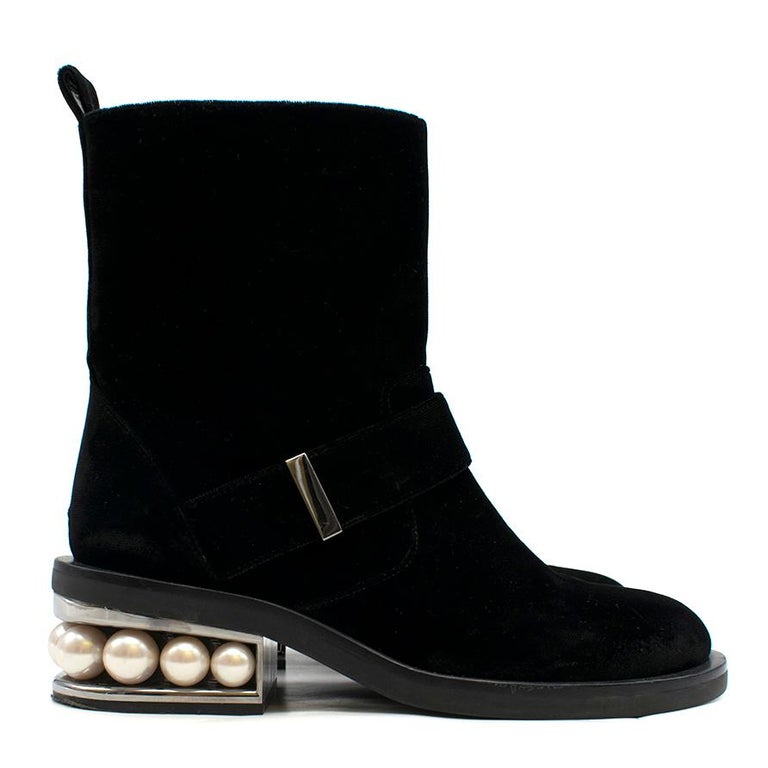 Casati embellished leather ankle boots