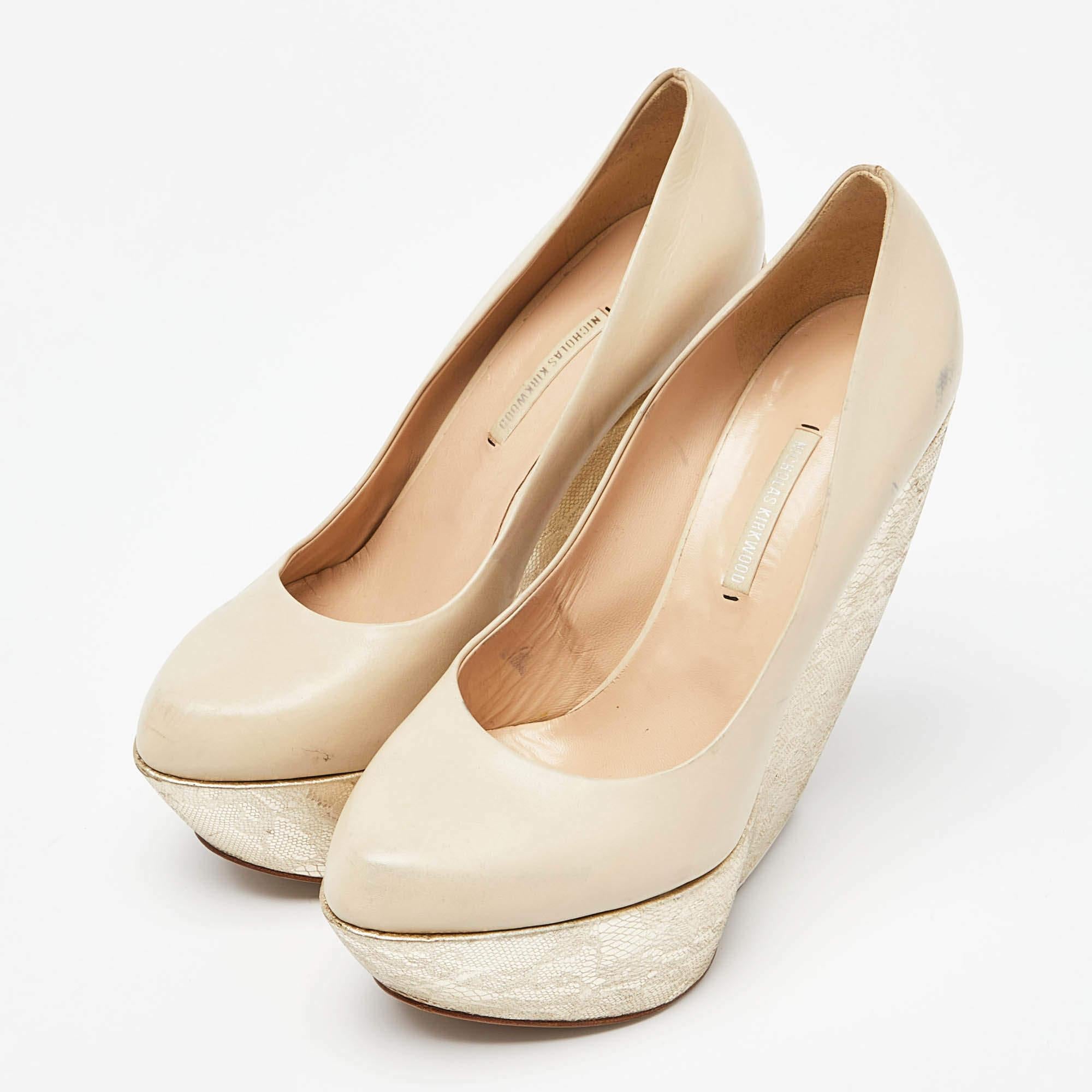 Discover footwear elegance with these Nicholas Kirkwood womens pumps. Meticulously designed these heels marry fashion and comfort ensuring you shine in every setting.
