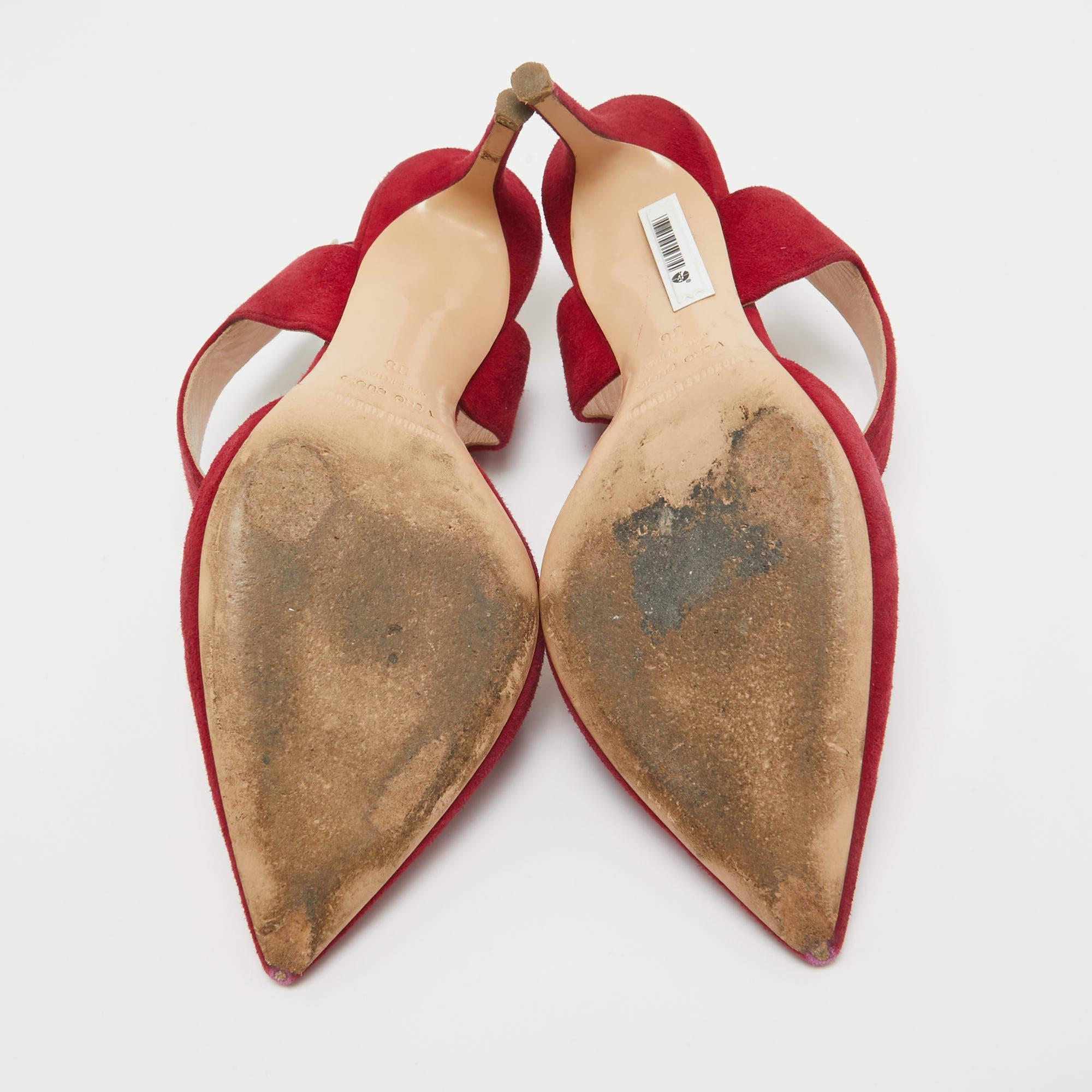 Nicholas Kirkwood escarpins Leda rouge foncé taille 36 en vente 1