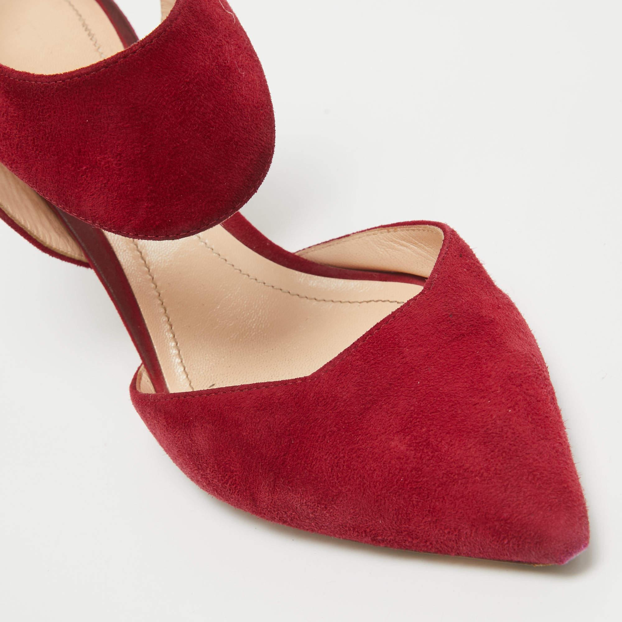 Nicholas Kirkwood escarpins Leda rouge foncé taille 36 en vente 2