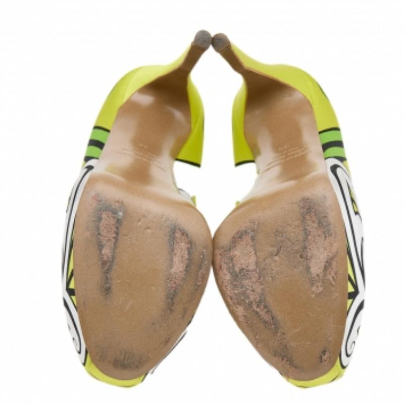 Nicholas Kirkwood - Pumps in raso multicolore misura 38 In condizioni buone in vendita a Dubai, Al Qouz 2