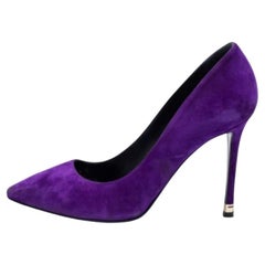 Nicholas Kirkwood Lila Wildleder Pumps mit spitzer Zehe Größe 38
