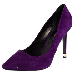 Nicholas Kirkwood Purple Suede Pumps Size 39.5