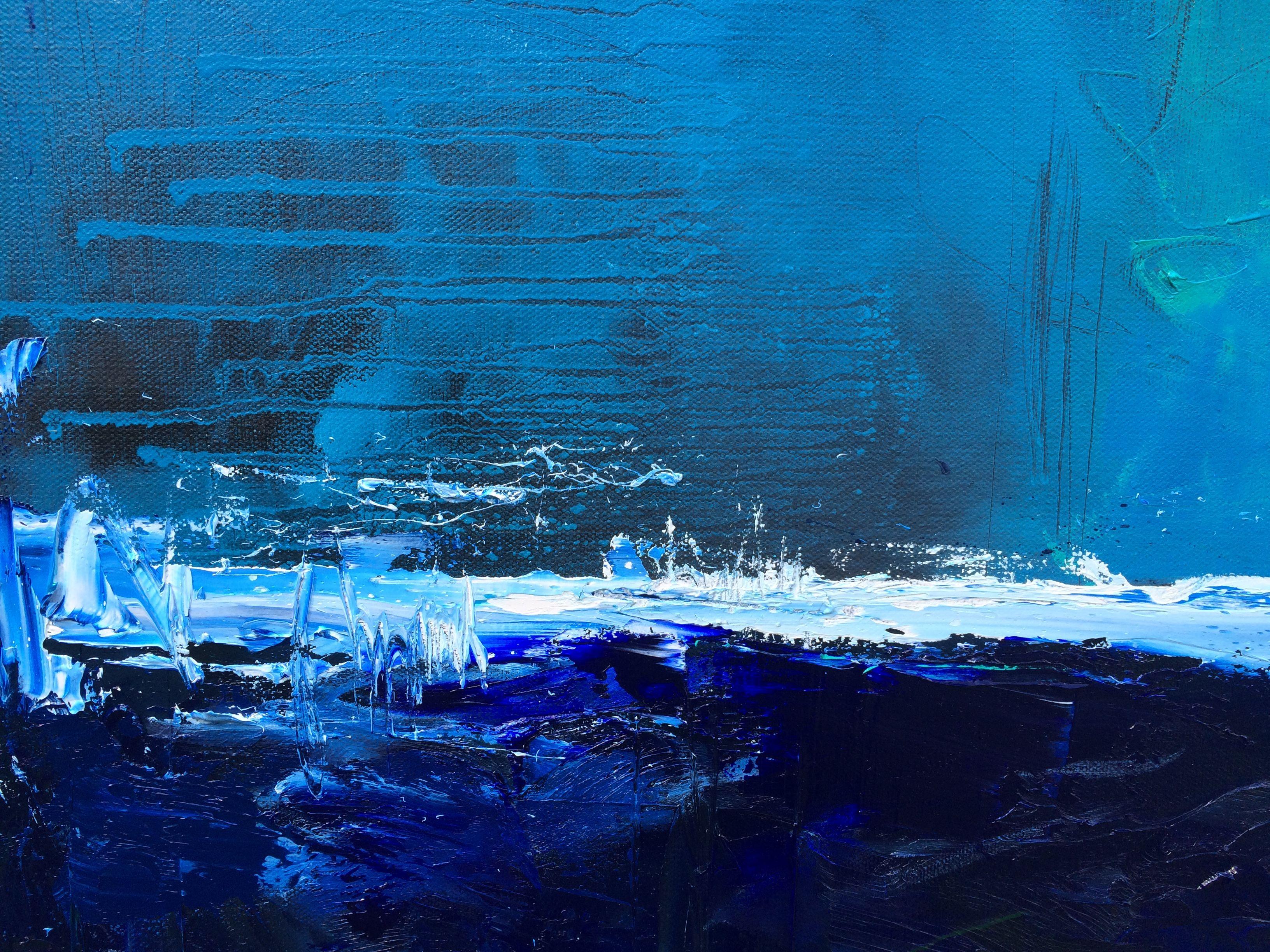 Beneath the Surf, Painting, Oil on Canvas 1