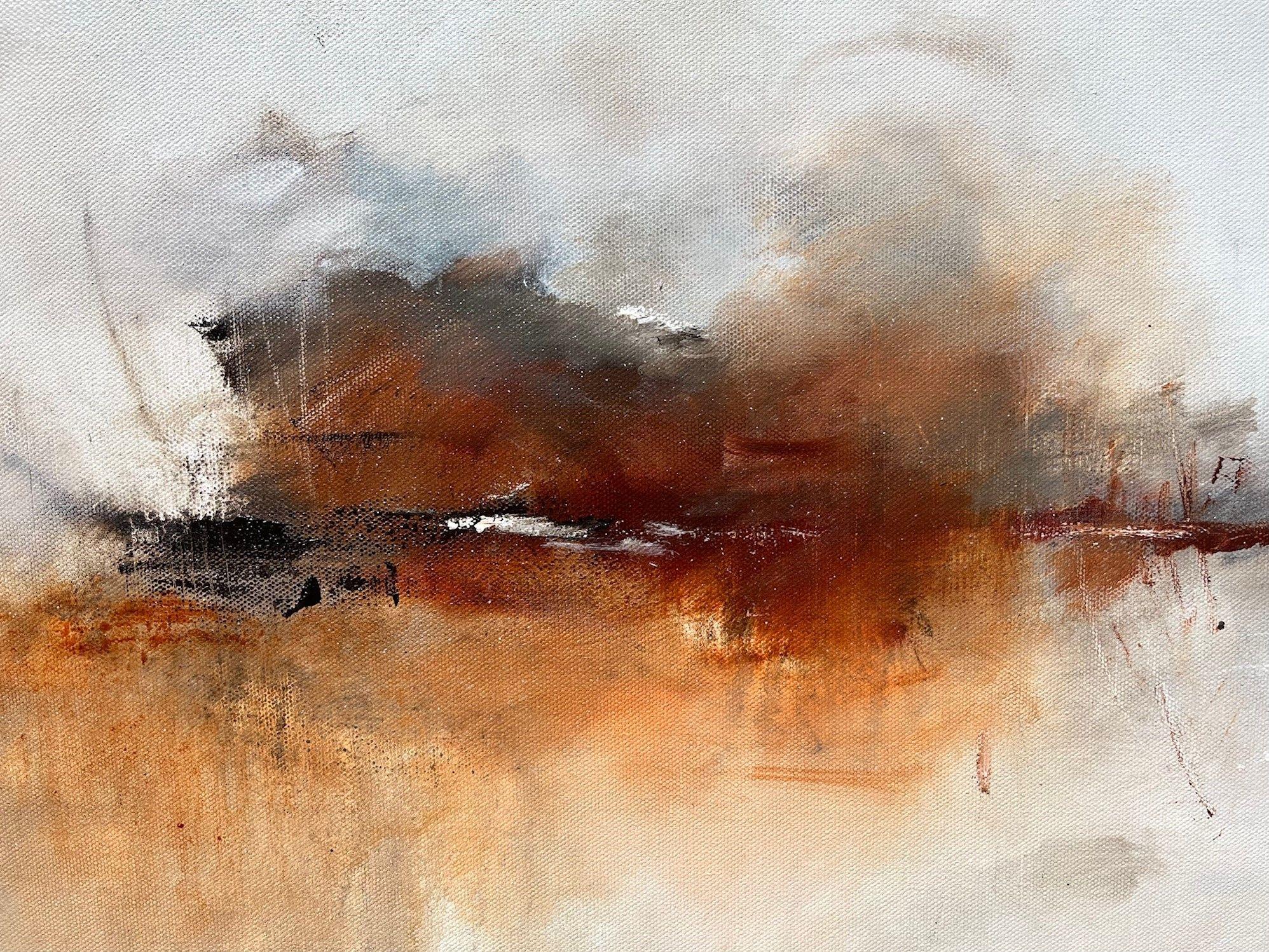 Custodie per l'infanzia I: Torrente, Pittura, Olio su tela - Painting di Nicholas Kriefall