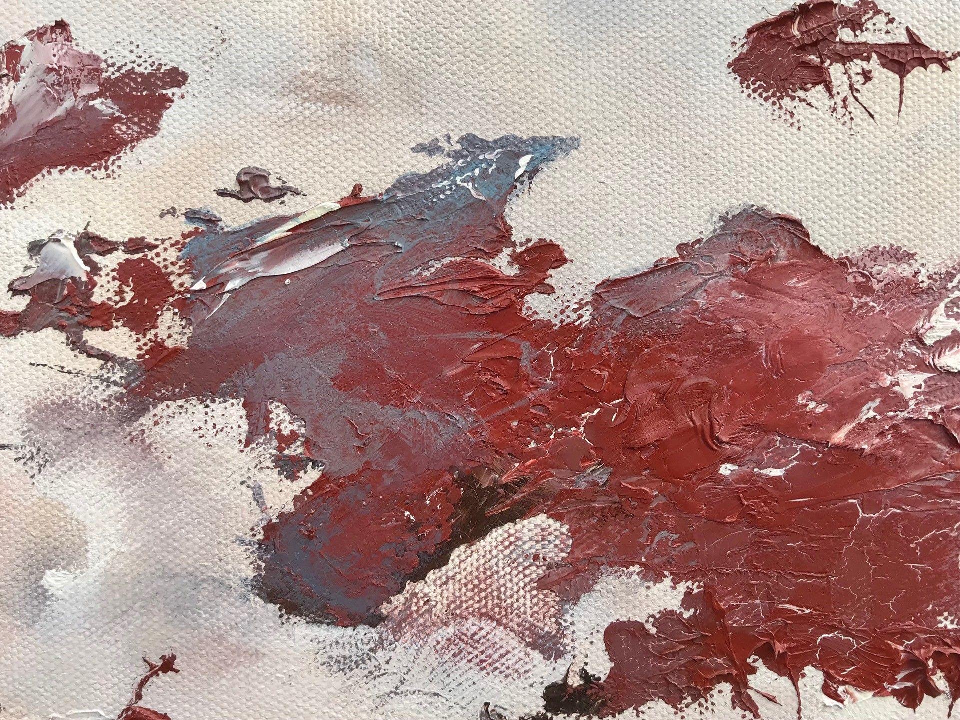 Foraggiatori, Pittura, Olio su tela - Painting di Nicholas Kriefall