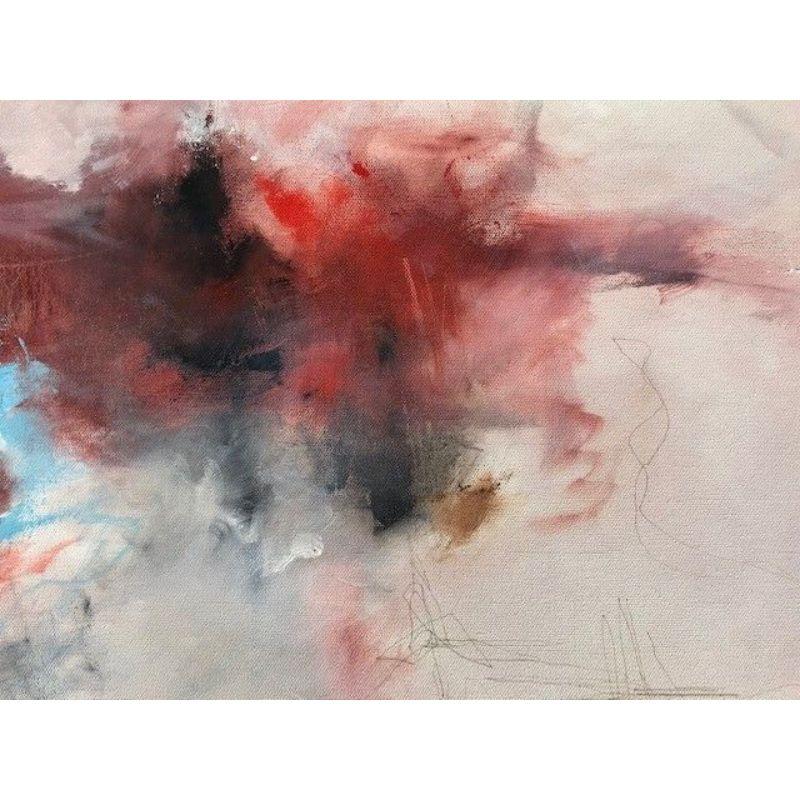 Presagio, Pittura, Olio su tela - Painting di Nicholas Kriefall