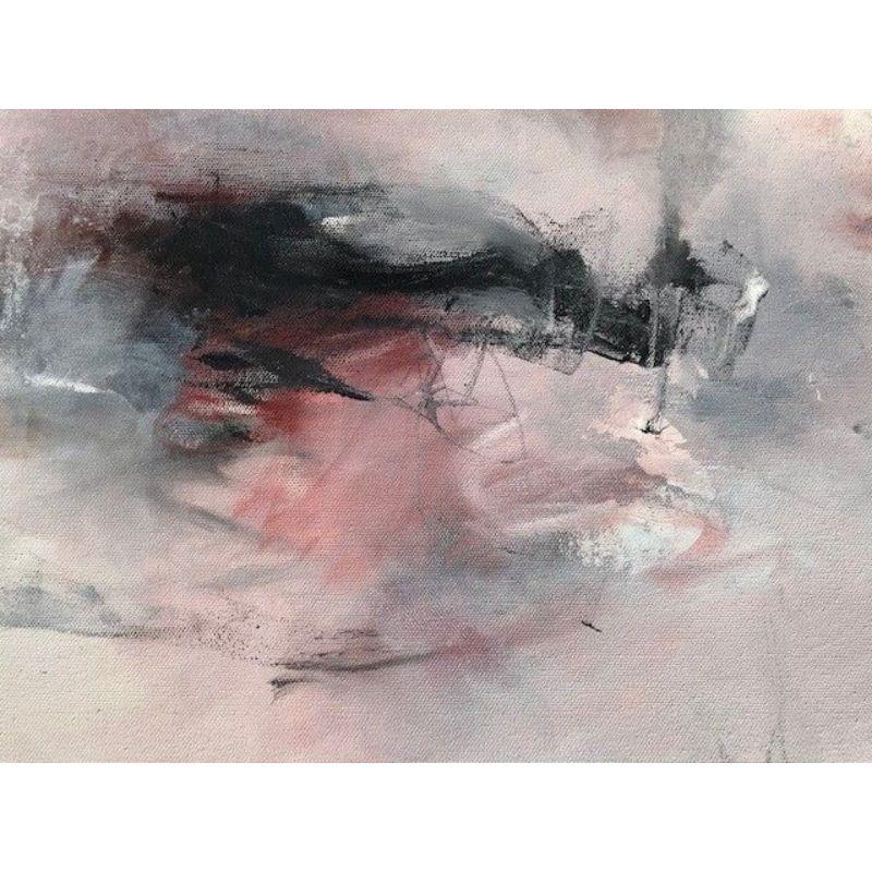 Presagio, Pittura, Olio su tela - Abstract Painting Beige di Nicholas Kriefall