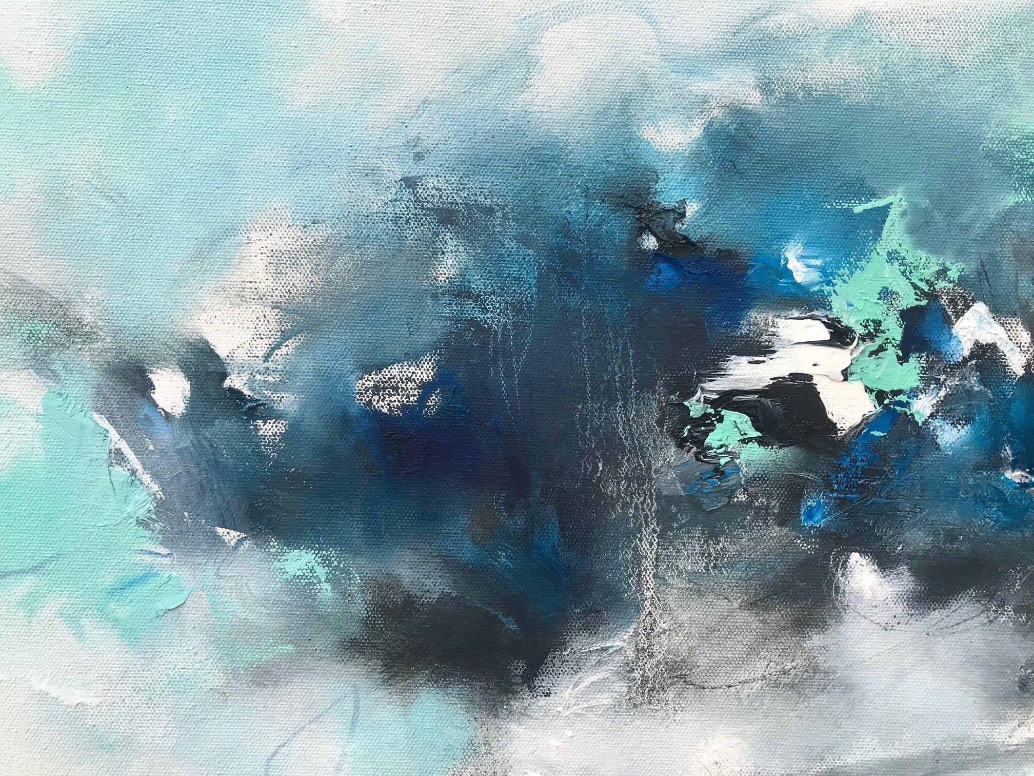 Virga, Pittura, Olio su tela - Painting di Nicholas Kriefall