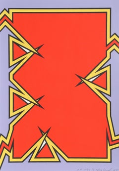 Boston Tea Party, Serigraph by Nicholas Krushenick