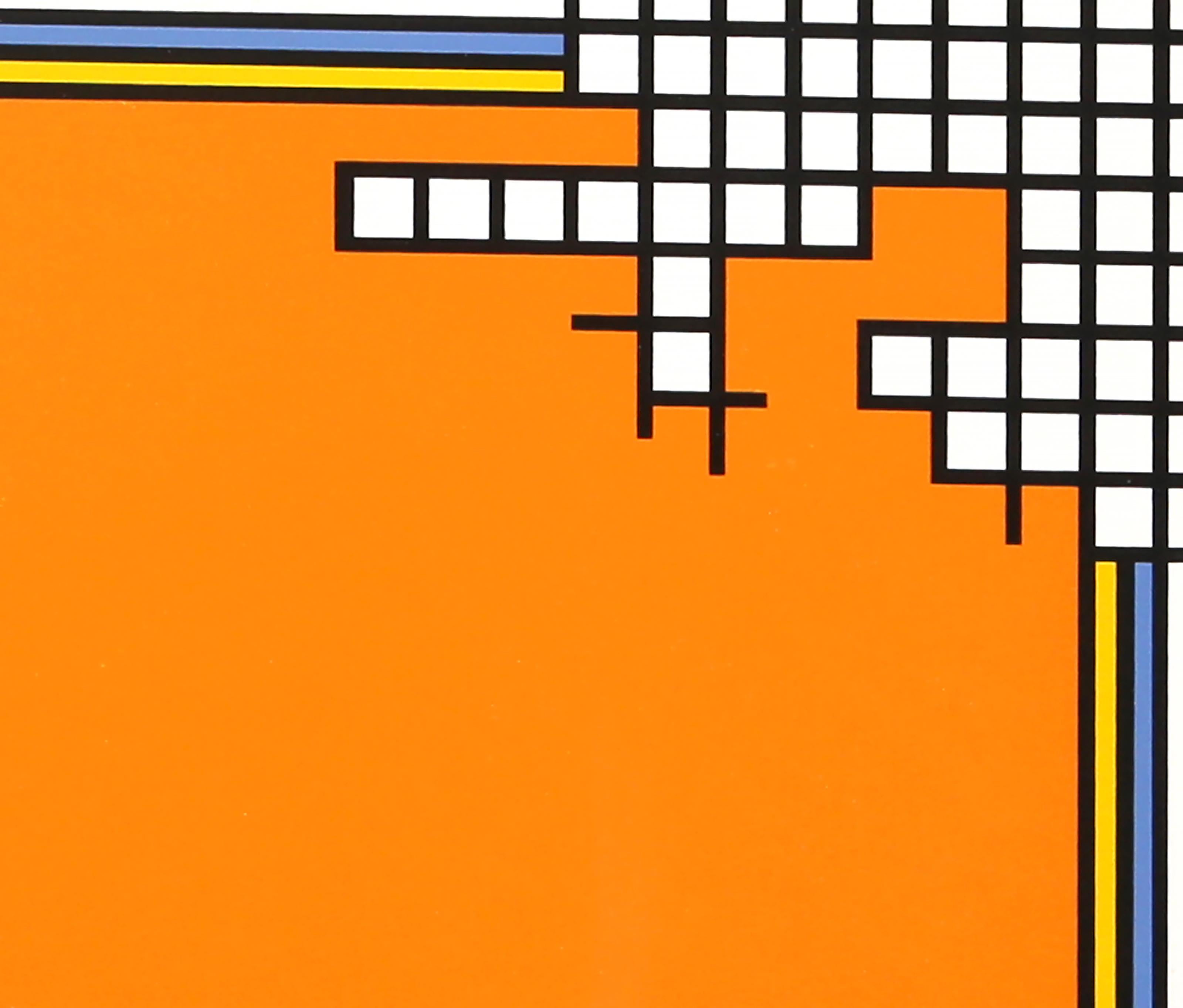 Untitled (Wire Mill Variant), Screenprint by Nicholas Krushenick For Sale 4