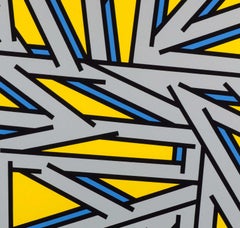 Yellow Blue Grill