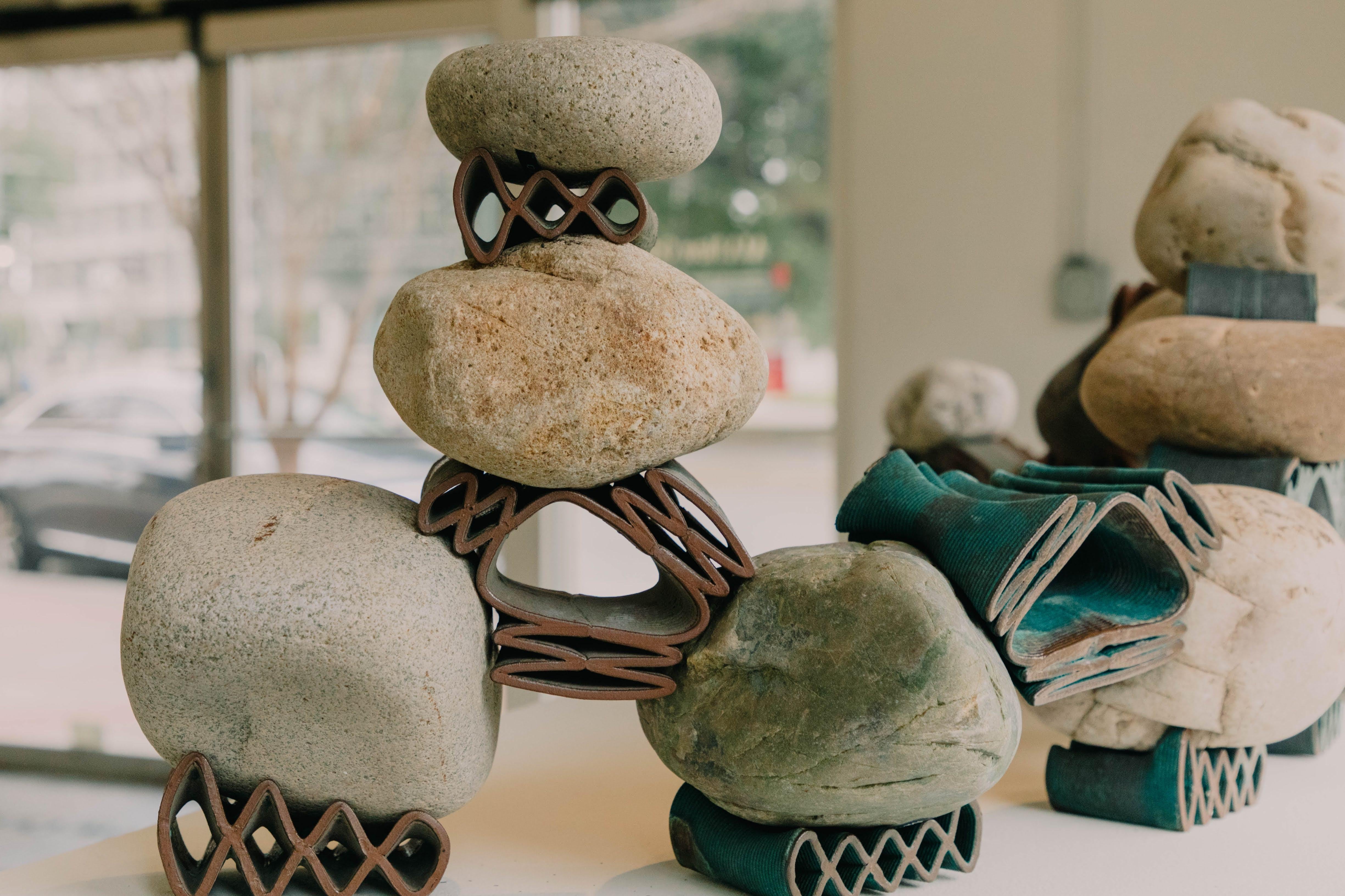 Ernesto, Helen, Joyce, & Nigel - Sculpture by Nicholas LiCausi