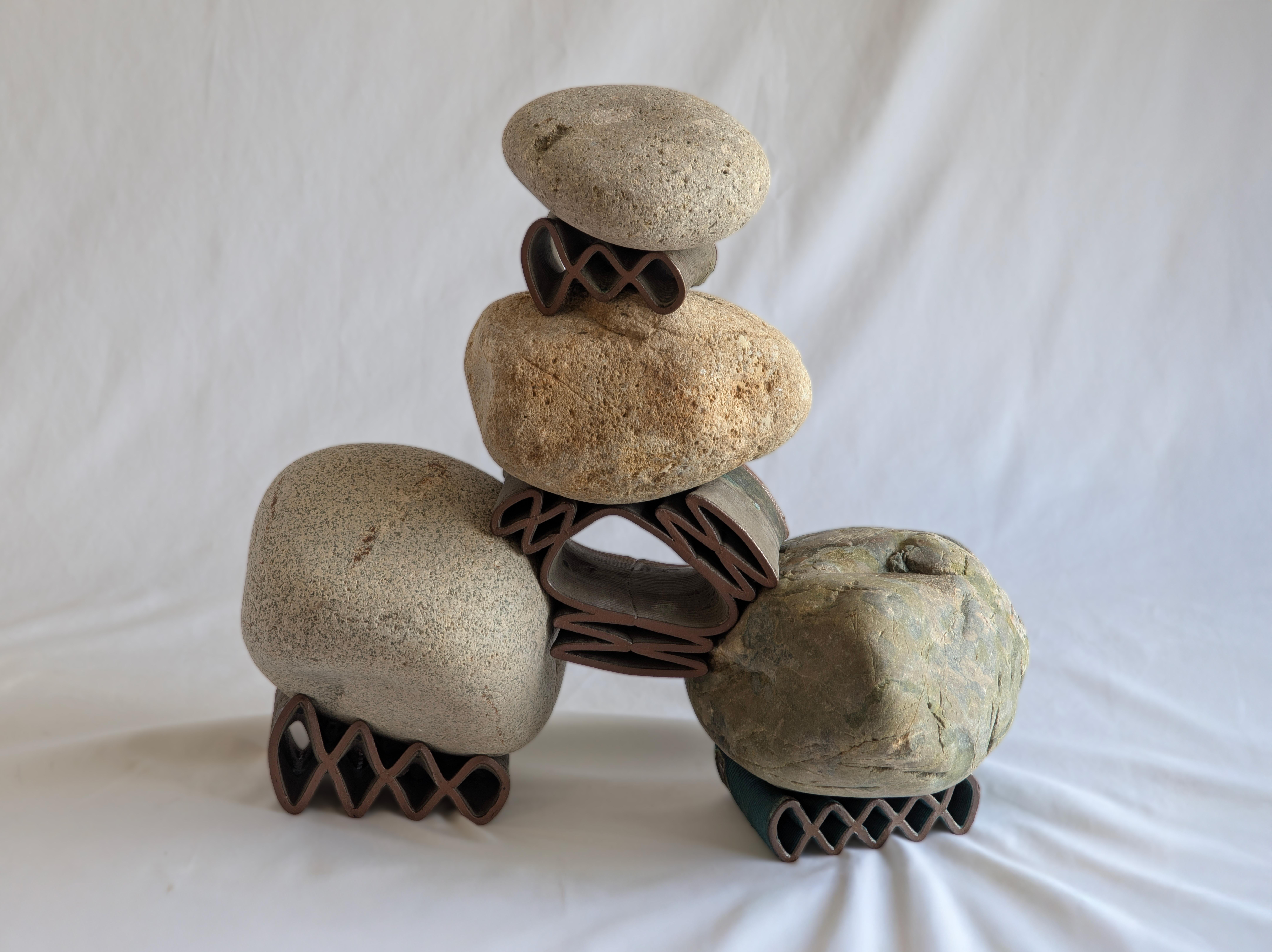 Nicholas LiCausi Abstract Sculpture - Ernesto, Helen, Joyce, & Nigel