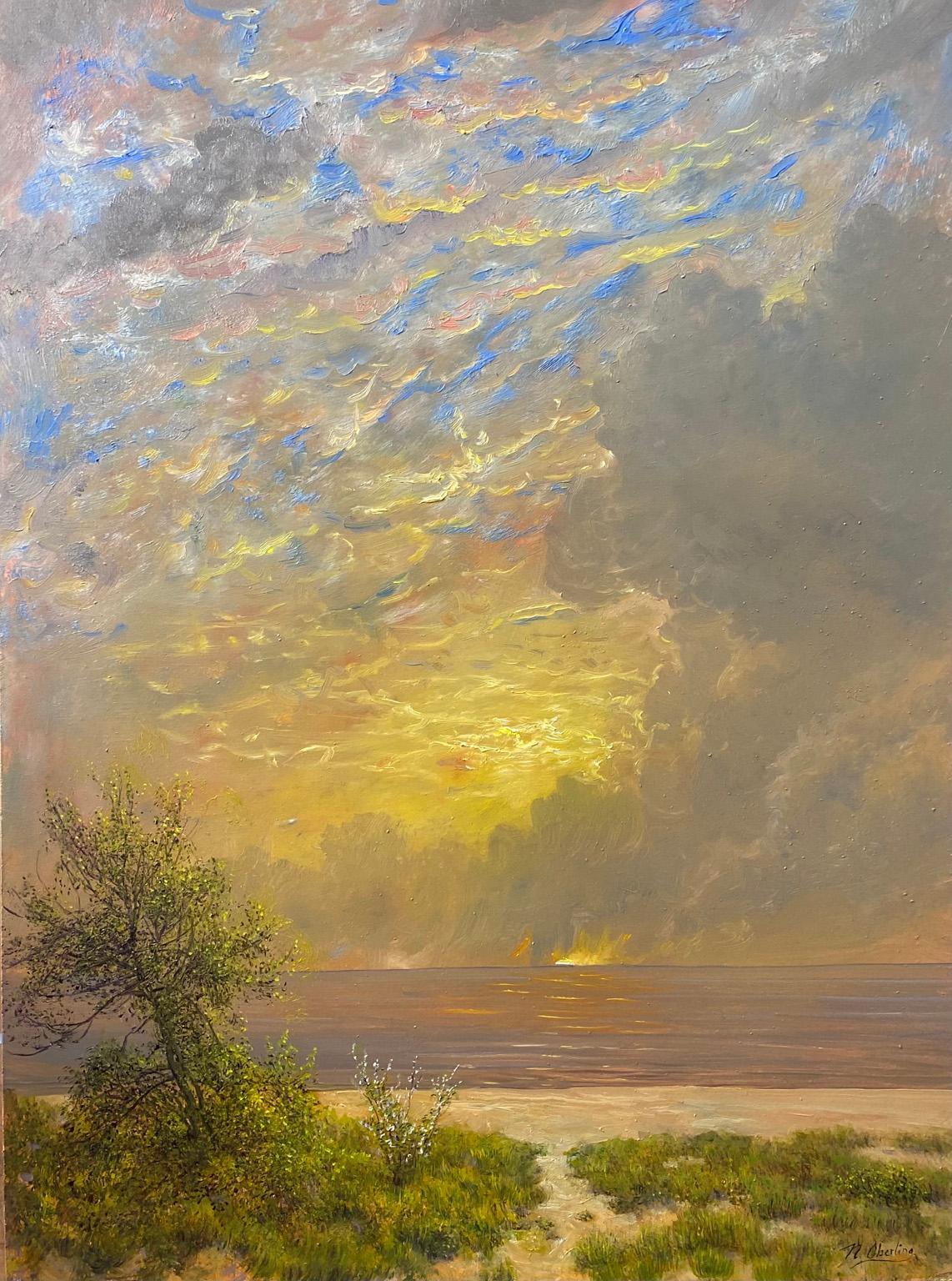 Nicholas Oberling Landscape Painting - Cape Cod Sunrise