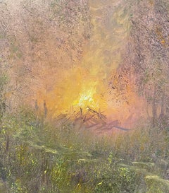 Burning Slash in Northwest Montana Forest