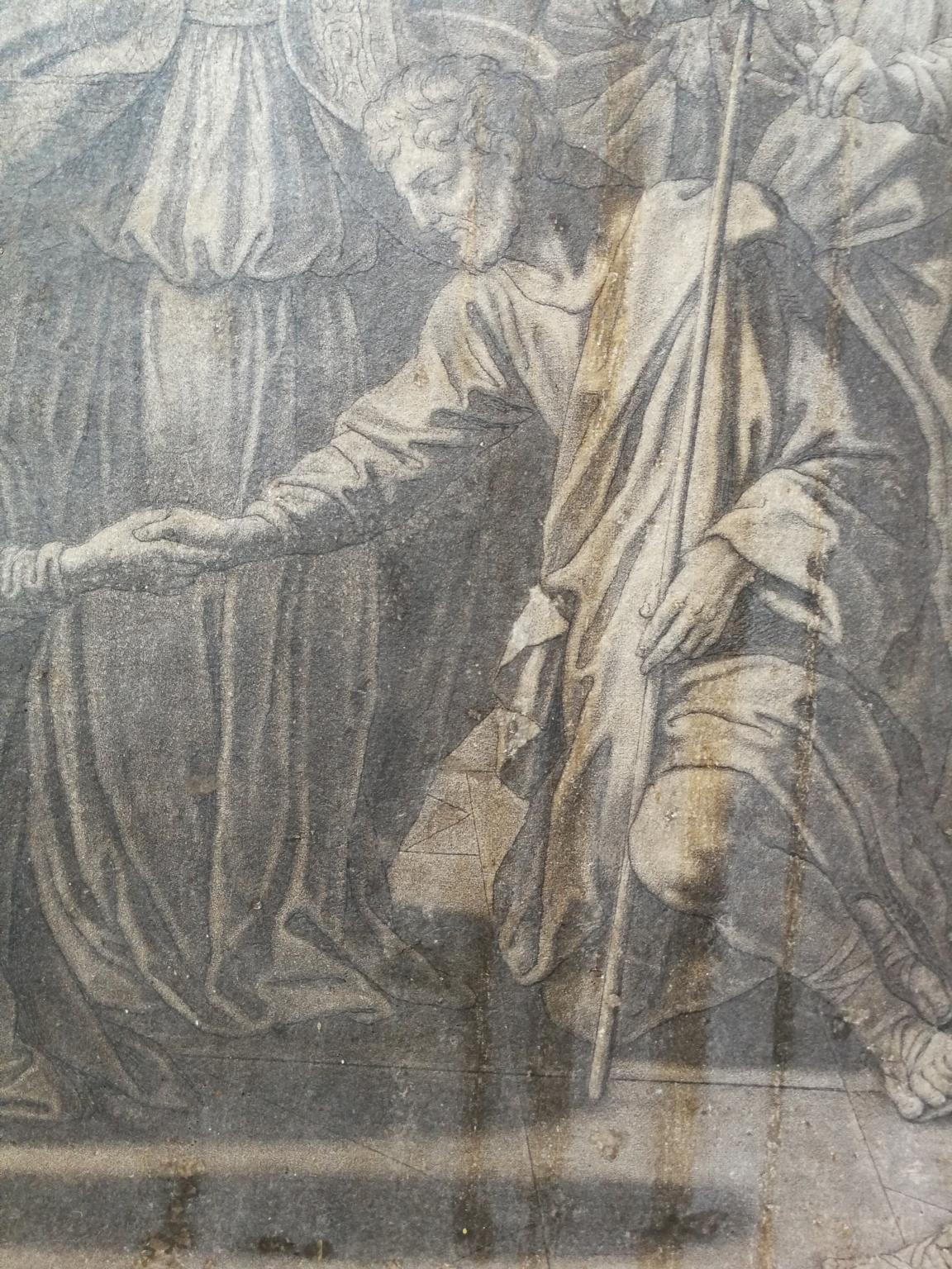 After Nicholas Poussin Seven Sacraments Prints 18th century mezzotint paper  13