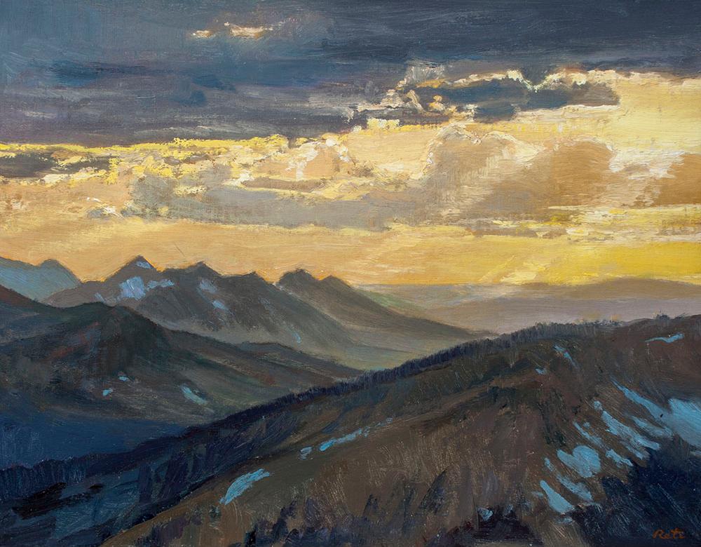Beckwiths from Whetstone - Painting de Nicholas Reti
