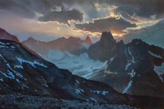 Tempesta in via di schiarita sulle Montagne Rocciose