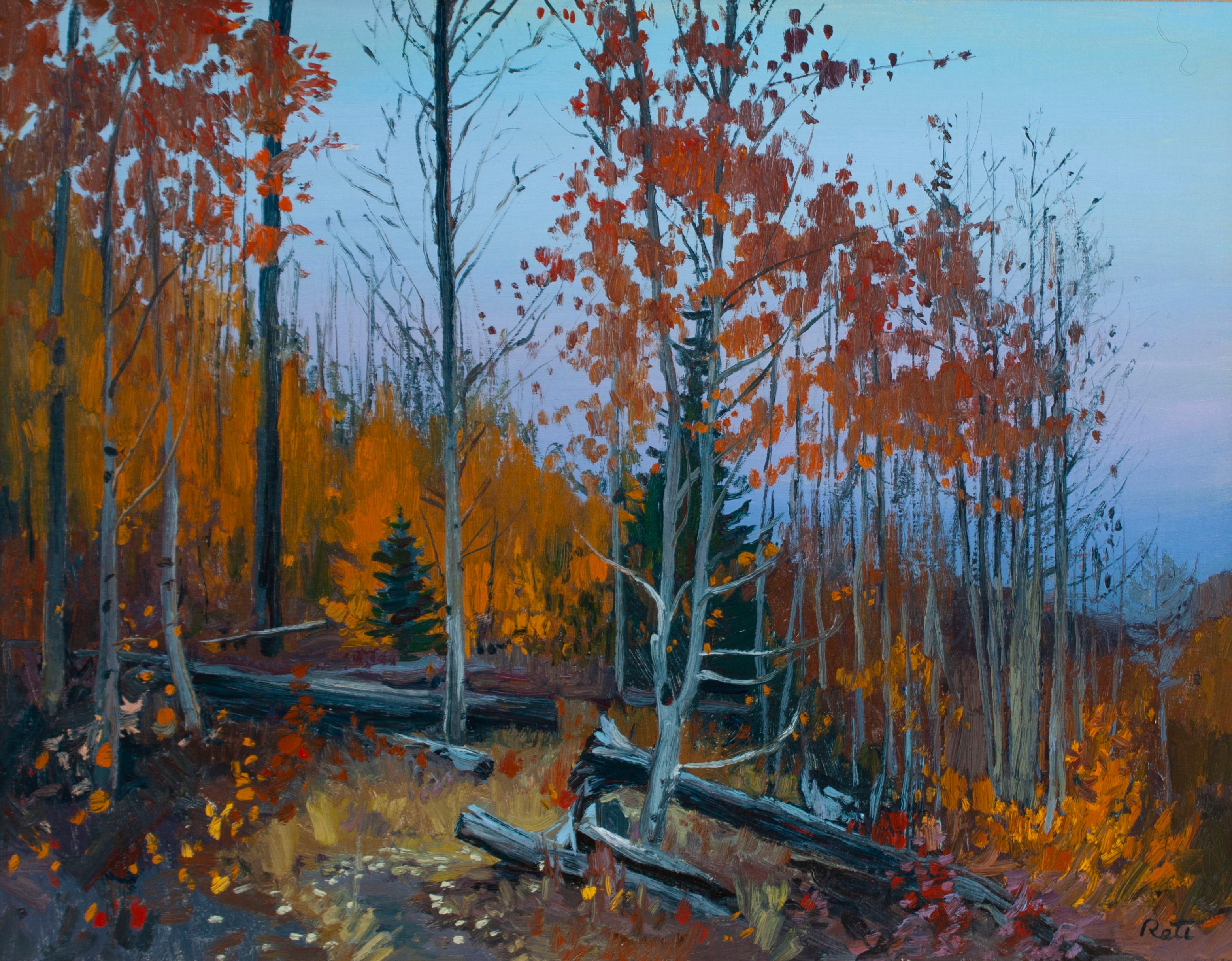 La lumière intérieure - Painting de Nicholas Reti